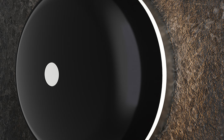 Cooper Chime Polished Doorbell + LED Light by Luxello Door Bells